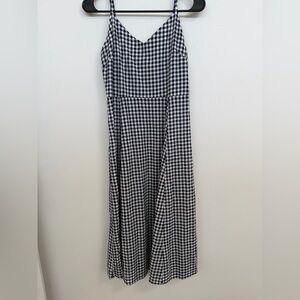 GAP  Black  and White Checkered Sundress